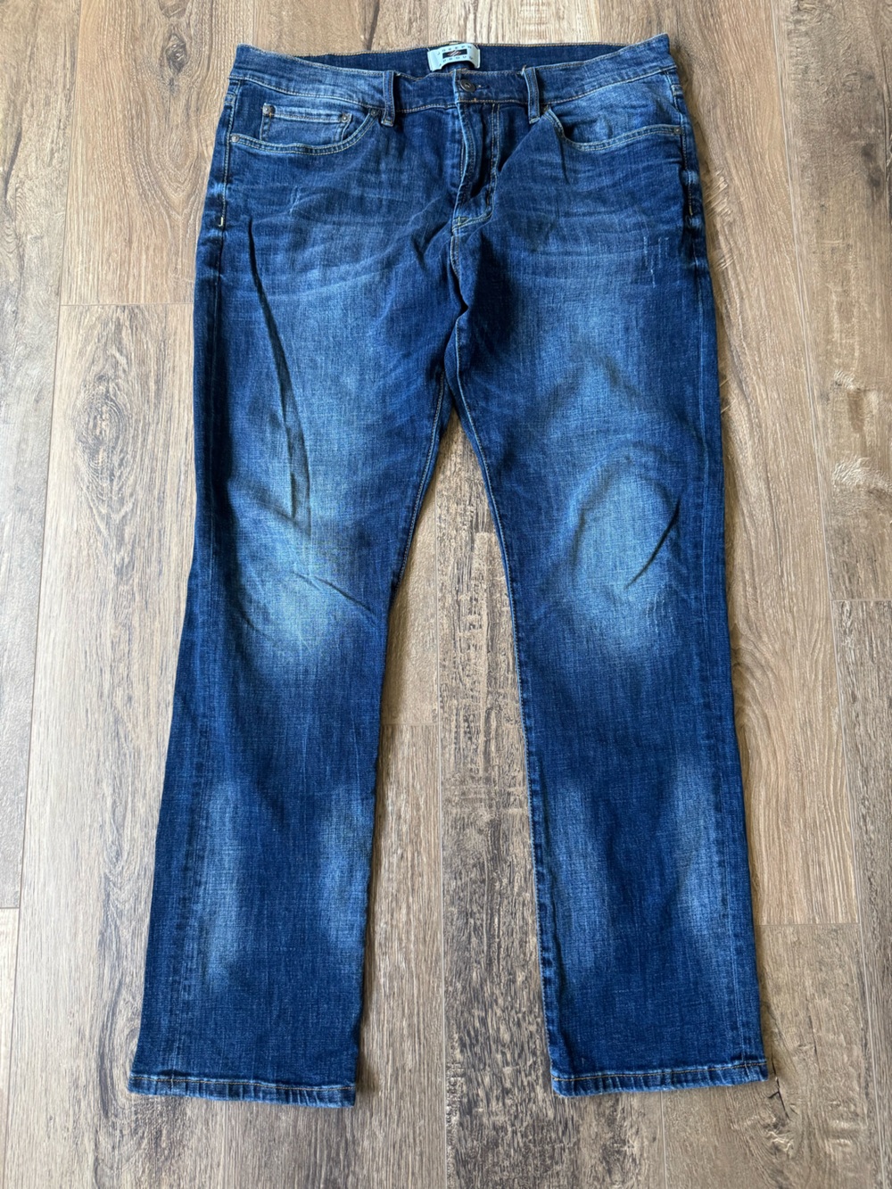 Joseph Abboud Dark Blue Straight Jeans
